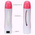 Wax Heater Machine Portable Wax Warmer Electric Depilatory Roller Hair Remover Refill with Srips & Wax Refil. 