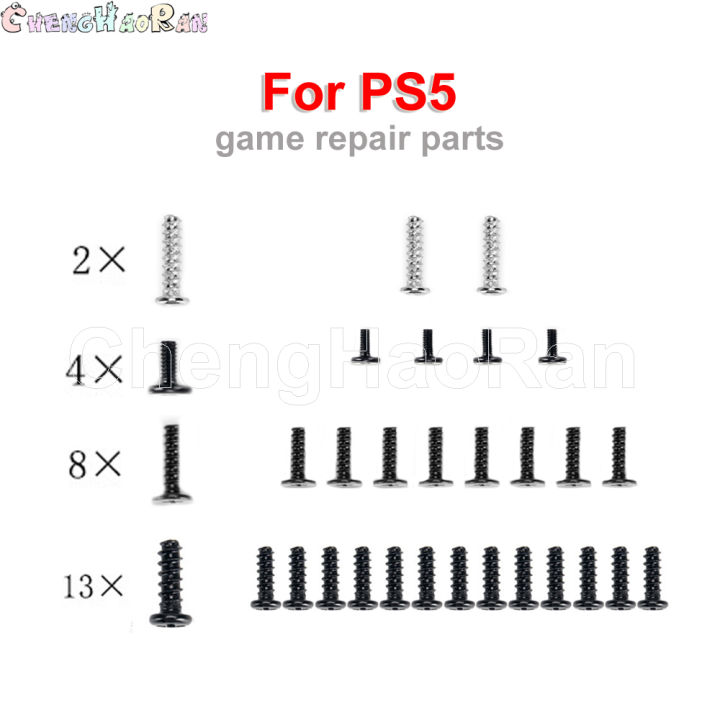 1set Gamepad Case Cross Screws for PS5 Slim Controller Repair Parts