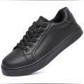 Leather Men Shoes Sneakers Trend Casual Shoe Breathable Leisure Male Sneakers Non-slip Footwear Men Vulcanized Shoes. 