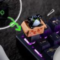 Mini Cat Mechanical Keyboard Custom Keycap Kawaii Toy Cartoon Axis Gaming Accessories Artisan Anime Keys Caps. 