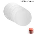 100Pc 10/11.4/15.3cm Hamburger Patty Paper - Wax Papers to Separate Frozen Pressed Patties - 100 Burger for Burger Patty Paper. 