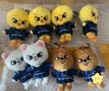 【New release】 SKZOO plush keychain Stray Kids KARMA plush doll SKZ stuffed animal children's , Bangchan, Felix, Hyun Jin fan gift.