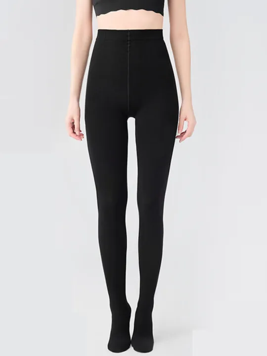 Women'S%20Extra%20Black%20Tights,Medium%20Thick,%20Solid%20Color,%20Knit%20Fabric,%20Machine%20Washable,%20Professional%20Dry%20Clean%20Safe%20-%20Image%206