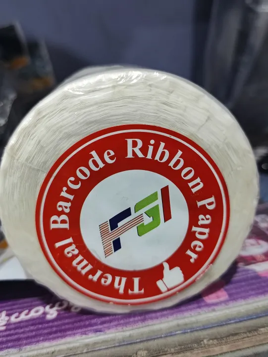 Barcode Ribbon Paper 35*25mm 2Roll 2500pcs | Shop.com.mm