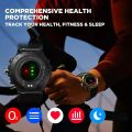 Zeblaze Stratos 2 GPS Smart Watch AMOLED Display 24h Health Monitor Long Battery Life Smartwatch for Men. 