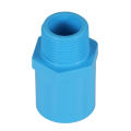 SCG pipe clamp/straight joint/three-way joint/elbow 45/elbow 90/straight joint-inner thread-outer thread/blue cover size 1-1/2 "2. 