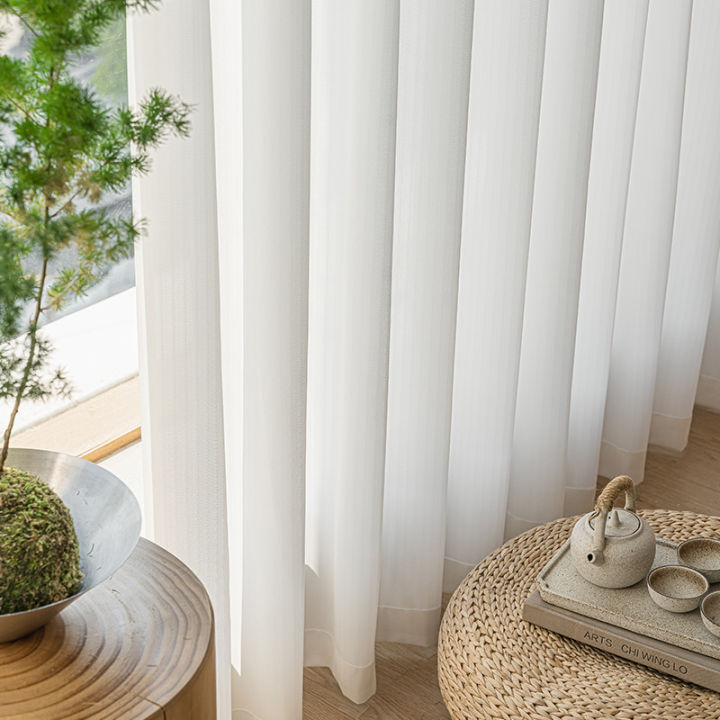 White%20Sheer%20Curtain%2084%20Inches%20Long%20for%20Living%20Room%20Bedroom%20Window%20Rod%20Pocket%20Soft%20Silky%20Texture%20Sheer%20Window%20Drapes%201pc%20-%20Image%205