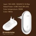 LDNIO Night Light Plug In Light Sensor Energy Saving EU Plug Small Led Nightlight Wall Aisle Bedroom Sleeping Children's Lamp.