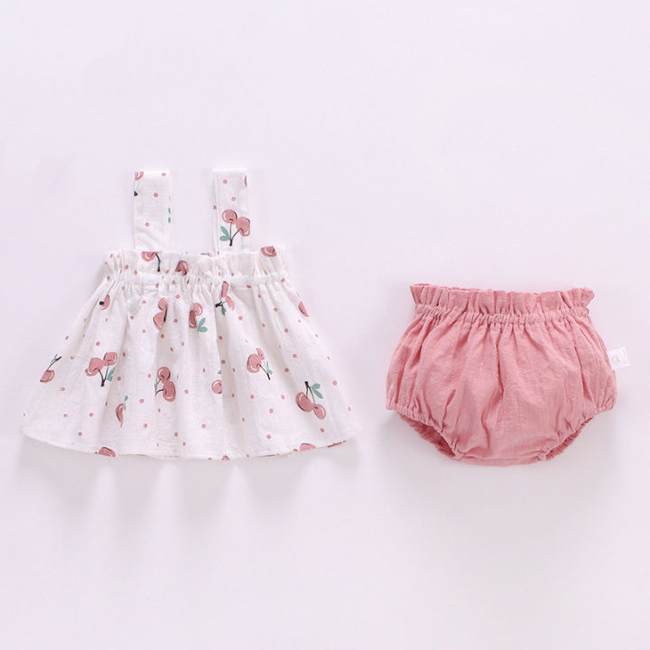 Lawadka%20Summer%20Thin%20Newborn%20Baby%20Clothes%20For%20Girls%20Set%20Print%20Mini%20Dress%20And%20PP%20Shorts%202Pcs%20Set%20Infant%20Baby%20Clothing%20Outfit%202024%20-%20Image%202