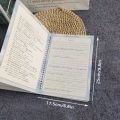 3D italic English calligraphy exercise book - a reusable handwritten copy with complete letters and words for daily practice. 