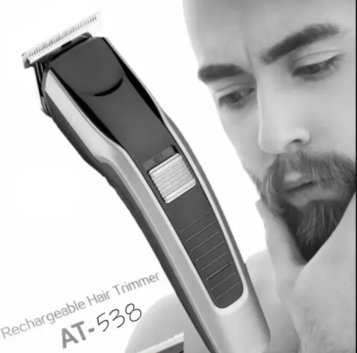 HTC%20AT-538%20Rechargeable%20hair%20and%20beard%20trimmer%20Run%20Time%2045%20Minute%204%20Size%20Clip%20-%20Image%204
