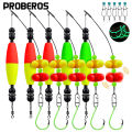 PROBEROS 5pcs 6/0 8/0 10/0 Artificial Catfish Rigs with Rattler High Quality Fishing Equipment  for Freshwater Fishing Wholesale. 