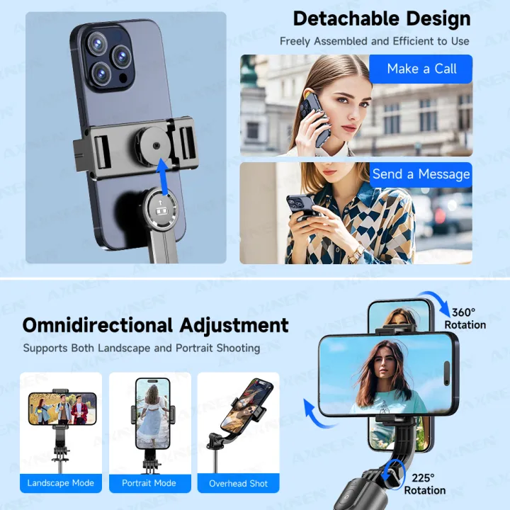 F15%20Selfie%20Stick%20Tripod%20with%20Bluetooth%20Remote,%206-Section%20Extendable%20Pole,%20360%C2%B0%20Rotation,%20Fill%20Light%20Option,%20for%20Phone%20Vlog%20-%20Image%203