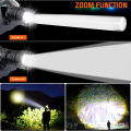 Powerful LED Headlamp Rechargeable Telescopic Zoomable Headlight Outdoor Waterproof Work Head Lamp High Lumen Head Torch. 