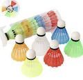 Pack of 12 shuttlecock imported colourful shutty. 