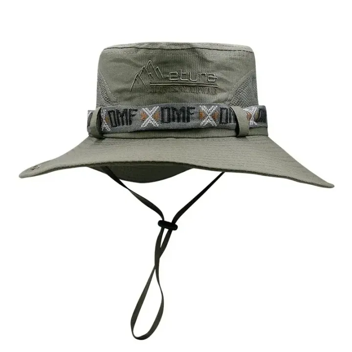 Summer%20Men%20Bucket%20Hat%20Outdoor%20UV%20Protection%20Wide%20Brim%20Panama%20Safari%20Hunting%20Hiking%20Hat%20Mesh%20Fisherman%20Hat%20Beach%20Sunscreen%20Cap%20-%20Image%207