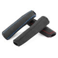 Hand Brake Set Universal Car Handbrake Sleeve Leather Cover Anti-Skid Auto Parking Brake. 