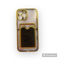 Iphone 12 pro max Back cover In Golden Colour. 