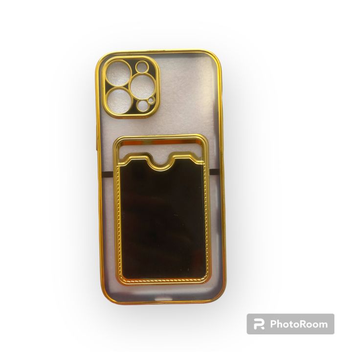 Iphone 12 pro max Back cover In Golden Colour