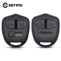KEYYOU Car Remote Key Shell For Mitsubishi Lancer EX Evolution Grandis Outlander Triton Pajero ASX 2/3 Button Key Case No Blade.