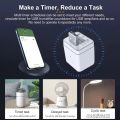 ONENUO Tuya Smart Micro USB Adapter Switch 5V WiFi Mini USB Power Adapter Works with Alexa Hey Go Ogle Alice for Smart Home. 