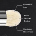3pcs/6pcs Dry Brush Miniature Painting Drybrush , Professional Moers Miniature Paint Brushes, Enamel Figurines Painting. 