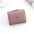 Women's Heart Pattern Storage Wallet | Compact PU Mini Wallet | Coin Purse. 