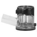 Trimming Machine Base Adjustable Aluminum Alloy Plunge Router Base with Dust Collection Cover. 