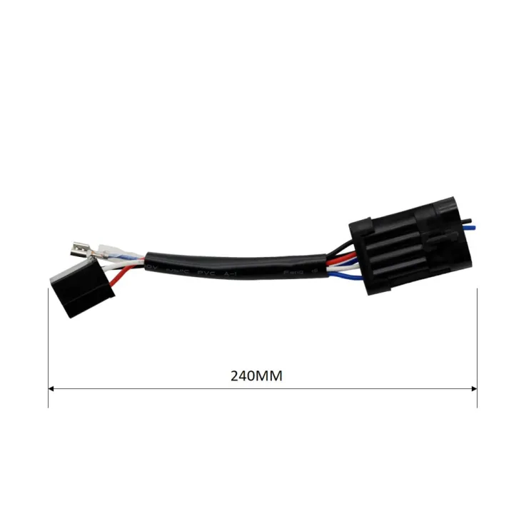7"%20/%205.75"%20H4%20LED%20Headlight%20Wire%20Harness%20Adapte%20For%20Harley%20Touring%20Trike%20Road%20King%20FLHR%20FLHTP%20FLHX%202014%202015%20Headlamp%20Wire%20Plug%20-%20Image%203