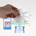 Reusable Plastic Spigot Faucet Water Dispenser Spout Bottle Cap Perfect For Office School Use.