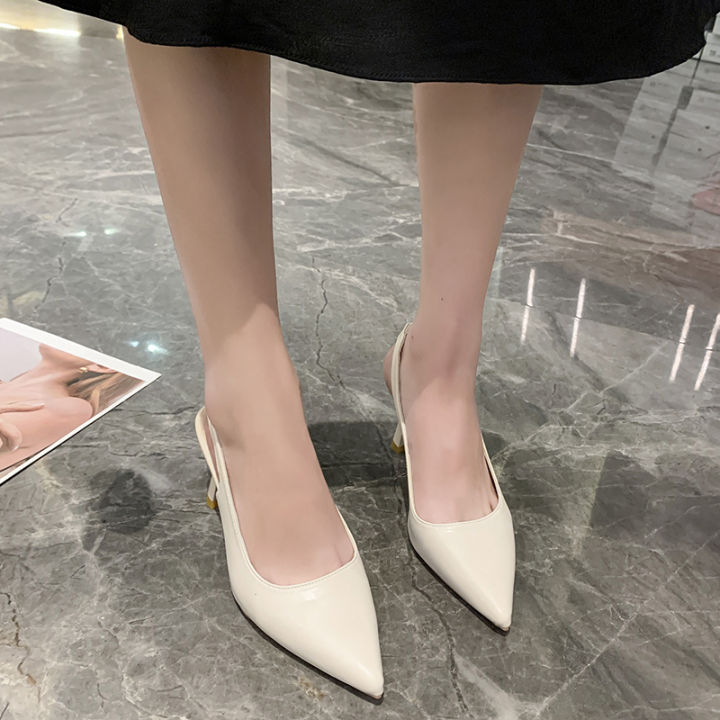2024 Summer Casual Fashion Pointed Toe Stiletto Sandals New Elegant Banquet Comfortable High Heels Women's Shoes NO:001