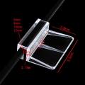 4Pcs/Set Acrylic Fish Tank Lid Cover Support Holder 6-12mm Multifunctional Glass Aquarium Top Cover Support Rack Aquarium Stands. 