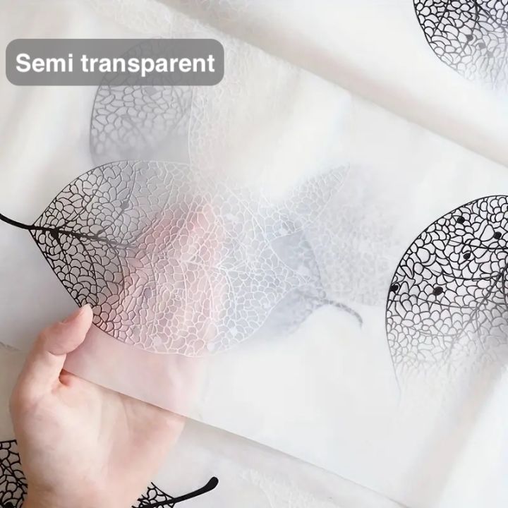 1pc%20Lightweight%20Shower%20Curtain%20Liner%20with%20Hooks,%20Plastic%20Leaf%20Waterproof%20Bathroom%20Curtain%20Liner,%20Bath%20Curtain%20for%20Bathtub%20Decor%20-%20Image%202