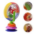 High Chair Toy Baby Ferris Wheel Toy Suction Cup Newborn Spinner Activity Toy Rattle Interactive Development Educational Toy. 