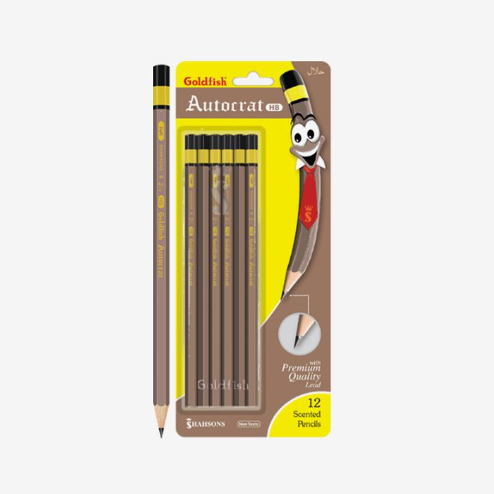 Goldfish Pencil - Pack of 12