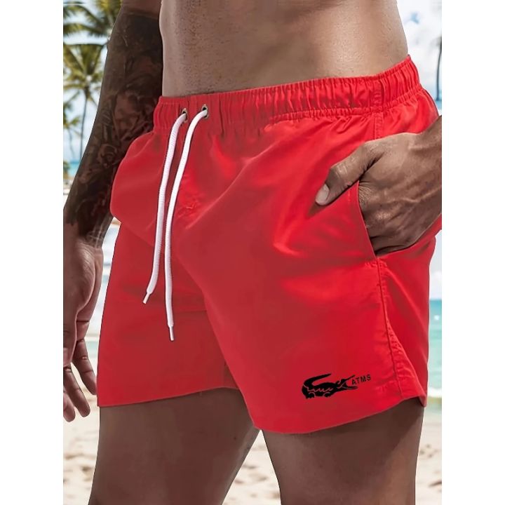 2026Print%20Men's%20Casual%20Beach%20Pants%20Summer%20Seaside%20Vacation%20Leisure%20Breathable%20Shorts%20Suitable%20for%20Surfing%20and%20Swimming%20-%20Image%205