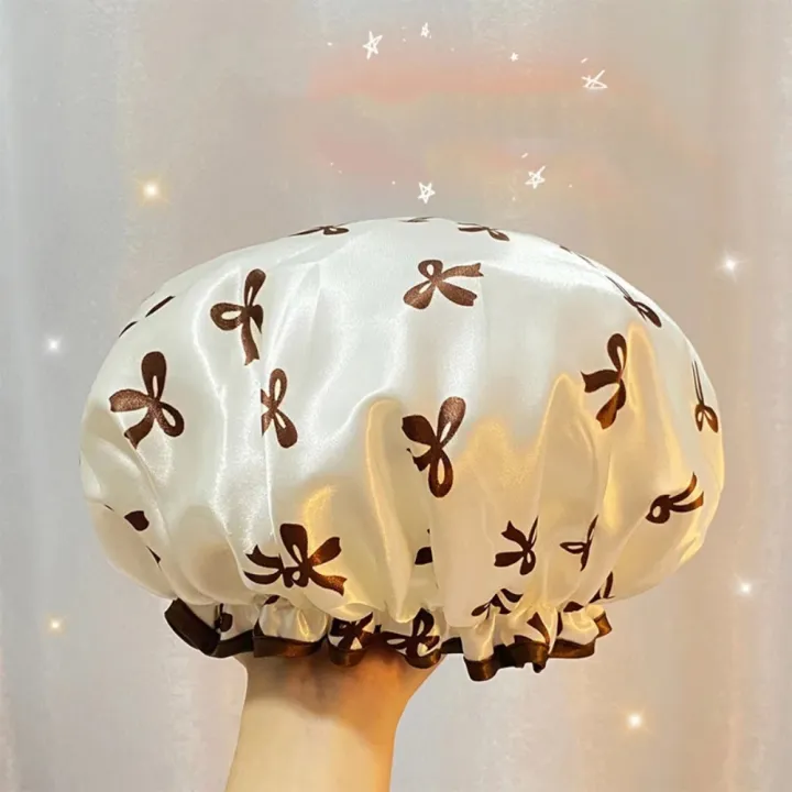 1PC%20Double%20Layer%20Shower%20Cap%20Waterproof%20Reusable%20Printed%20Bath%20Hair%20Bonnet%20for%20Women%20Ladies%20Spa%20Salon%20Home%20Travel%20Use%20-%20Image%202