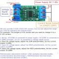 0-5V/0-10V to 4-20mA/0-20mA Voltage to Current Analog IO Module Transmitter V/I Linear Converter for PLC RS485 Sensor. 