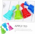 Sink Cleaner Flange Plunger Kitchen Clog Remover Sewer Cleaning Tool unclog Sink Plunger Shower Plunger Hand Drain vaccum Cleaners PVC Plunger for Kitchens Toilet Appendix. 