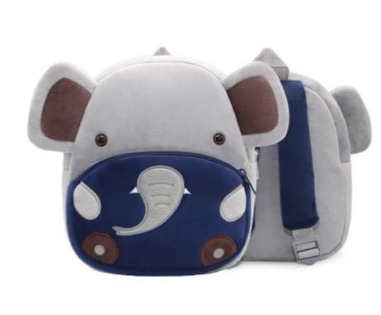 Elephant Themed Cute Preschool Bag For 2 Year - 4 Year Baby