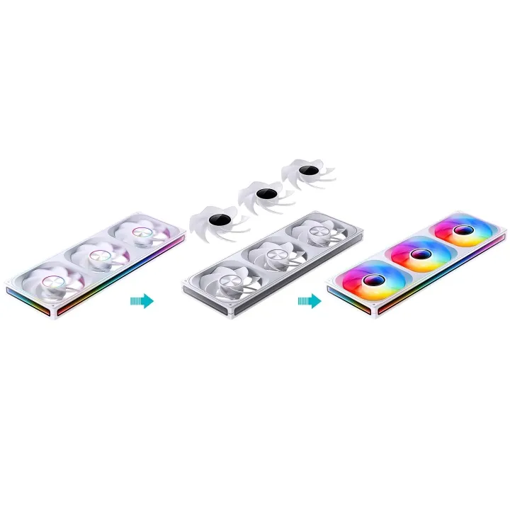 Jonsbo%20ZA-420/140%20Computer%20Case%20Fan%20DIY%20Exchange%202%20Sets%20Fan%20Blades%20%20l5V%20ARGB%20140mm%20PWM%20Reverse%20Combination%20Cooling%20Fan%20-%20Image%204