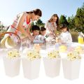 12 Pieces Pure White Popcorn Boxes Container Birthday Movie Party Favors Favor Guests s Box Treat Bags Wedding Bridal.