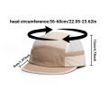 5 Panel Cap for Men Women, Quick Dry Nylon Mesh Material, Perfect for Running, Camping, Outdoor Sports,Daily Casual Fashion Wear. 