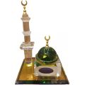Islamic Muslim Crystal Al Masjid Al-Nabawi Muhammad Madina Mosque Model Crafts Gifts/. 