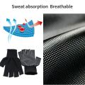 1 Pairs Bicycle Fingerless Gloves Lightweight Sunscreen Anti-Slip Riding Outdoor Workout Gloves Fitness Cycling Motorcycle. 