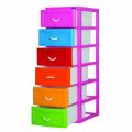 Plastic Drawer Baby Cupboard DAMRO 6pcs. 