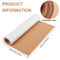 98x6 Inch Self-Adhesive Cork Roll 1/8inch Thick Backed Cork Boards Mat Strong Self-Adhesive Corkboard for Wall Furnitures Party.