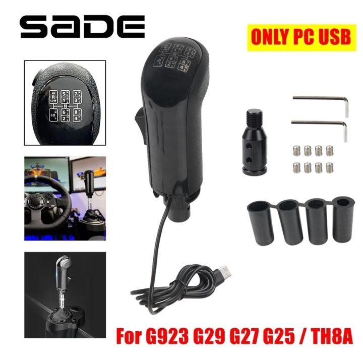 USB Truck Simulator Shifter, Gear Shift Knob For ATS ETS2 PC Racing Sim Shifter For G923 G29 G27 G25 Thrustmaster TH8A