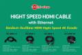 Hi-View Hight Speed HDMI Cable with Ethernet 4K HG-HDMI 10 meters. 