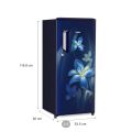 WHIRLPOOL 200 IMPC Prm Sapphire Gloria - 185 Litres Single Door Refrigerator. 